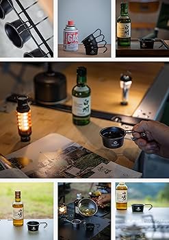 Amazon | キャンピングムーン(CAMPING MOON) シェラカップ 黒 黒